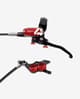 Travão de disco frontal Hope Tech 4 E4 vermelho preto