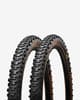 Pack cubierta Hutchinson WYRM Rlab Tubeless Ready (2 unidades) marrón negro