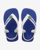 Chanclas Havaianas Baby Brasil Logo azul blanco infantil