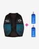 Chaleco hidratación Arch Max E4-2.5 + 2 Hydraflask de 300ml azul marino negro