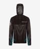 Chaqueta con capucha ARCh MAX Windstopper negro azul mujer