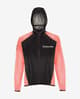 Chaqueta fina con capucha ARCh MAX Windstopper rojo negro mujer