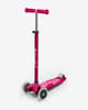 Patinete Micro Maxi Deluxe Led rosa