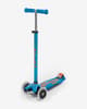 Patinete Micro Maxi Deluxe Led azul naranja