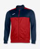Felpa Joma Winner Full Zip rosso blu navy