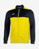 Felpa Joma Winner Full Zip giallo nero