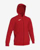 Felpa con cappuccio Joma Menfis Full Zip rosso