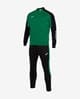 Tuta Joma ECO Championship verde scuro nero bambini