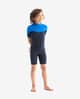 Muta neoprene Jobe Boston manica corta nero blu bambini