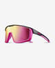 Julbo Fury zwart roze zonnebril met Spectron 3 rosé gouden glazen