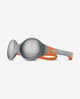 Julbo Loop L Glasses grey orange with Spectron 4 mirrored lens grey Kids