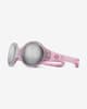 Julbo Loop M Glasses pink glitter with Spectron 4 grey mirrored lens Kids