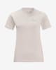 Camiseta Jack Wolfskin Essential manga corta blanco mujer