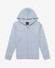 Sudadera con capucha Kappa Fleece azul claro mujer