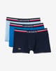 Bóxer Lacoste Iconics azul negro (3 unidades)