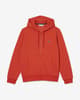 Sudadera con capucha Lacoste Colorblock Full Zip rojo anaranjado