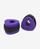Punho-tornozeleira-bracelete Leisis de foam roxo infantil