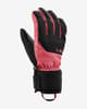 Leki Bird Gloves black pink Kids