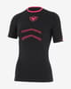 Leffort Pro 3D Short Sleeve T-Shirt Black Fluorescent Pink Women