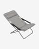 Lafuma Mobilier Transabed Be Comfort Folding Chair Light Grey