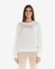Sudadera Leone 1947 Winter Chic Boxing blanco mujer