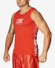 Camiseta Leone 1947 Boxeo sin mangas rojo