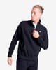 Sudadera Leone 1947 High Collar Basic Small Logo Half Zip negro