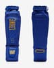 Leone 1947 DNA Shin Guards Gold Blue