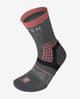 Lorpen T3 Light Hiker Eco Socks Dark Grey Red Women