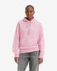 Sudadera con capucha Levi's Graphic Standard rosa blanco mujer