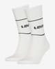 Calze Levi's Short Cut Logo bianco nero (2 paia)