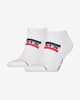 Calcetines Levi's Low Cut Logo blanco (2 pares)
