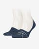 Calcetines Levi's Low Rise Sport gris oscuro (2 pares)
