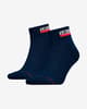 Calcetines Levi's Sportwear Mid Cut azul marino (2 pares)