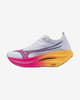 Mizuno Wave Rebellion Pro 3 schoenen wit roze oranje