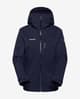 Chaqueta con capucha Mammut Alto Guide HS azul marino mujer