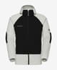 Sudadera con capucha Mammut Massone ML negro blanco