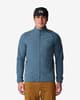 Forro polar Mountain Hardwear Microchill Full Zip azul mate