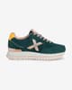 Zapatillas Munich Dash Sky verde oscuro amarillo mujer