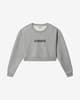 Sudadera Napapijri B-Box Cropped gris mujer