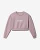 Sudadera Napapijri B-Box Cropped lila claro mujer