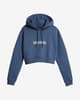 Sudadera con capucha Napapijri Box Crop 2 azul mujer