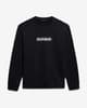 Sudadera Napapijri Box azul marino blanco