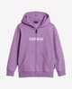Sudadera con capucha Napapijri Box Full Zip 2 lila infantil