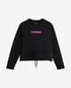 Napapijri Box C Sweatshirt Black Pink Kids