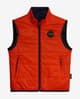 Gilet Napapijri Santafe orange bleu junior