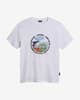 Napapijri Sangay T-Shirt weiß/blau
