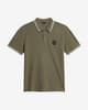 Napapijri Macas polo shirt kortærmet grøn sort hvid