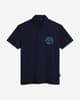 Napapijri Huilca Short Sleeve Polo Shirt Navy Blue