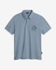 Napapijri Huilca Short Sleeve Polo Shirt Light Blue